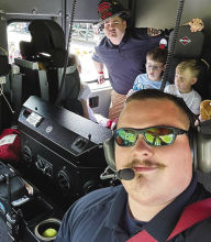Winnfield Fire Department Join in on Easter Activities