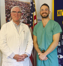 Dr. Cameron McMahen Speaks to Kiwanis