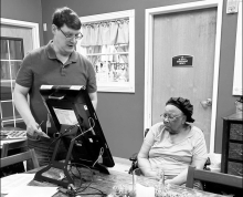 Autumn Leaves Nursing and Rehabilitation Residents Enjoy a Day of Voting with Bryan Kelley