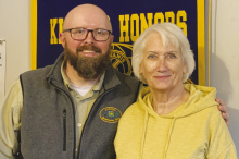 Brad Cooper and Rita James