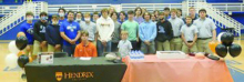 Files signs with Hendrix College