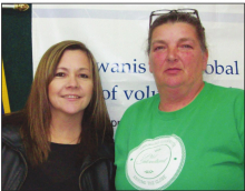 Kim Nation speaks to Kiwanis Club