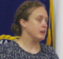 Priscilla Massey Speaks to Kiwanis
