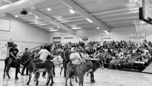 Photo from 2025 Donkey Basketball Game