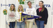 Calvin and Winnfield FFA Members Compete in Area 2 CDE Competition