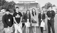 On September 11, the Winnfield Fire Department received a special treat from the Winnfield Senior High School Anchor Club in recognition of National Service Day.