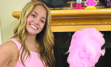 Autumn Leaves Residents Enjoy Cotton Candy Day