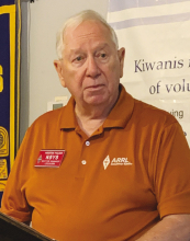 Houston Polson Speaks to Kiwanis