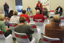 Reception Honors Parade Grand Marshall Steve Vines