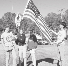 Winnfield Rotary Tours Local Schools With Special U.S. Flag Program November 17