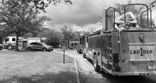 investigated by the fire department personnel to ensure it was safe. No further smoke or fire was found. At no time were residents injured or placed in danger. Command staff advised nursing home maintenance not to reactivate the HVAC unit until it could b