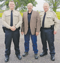 Pictured are Josh Brister, Mike Guillam and Randy Harlan.