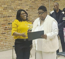 Sheila Mitchell Receives Hammy Award