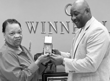 City of Winnfield Honors Retiree