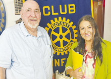 Winn Parish Medical Center Marketing Liason Speaks to Rotary