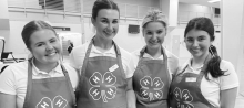 Winn Parish 4H Represents Well in Food Challenge Contest