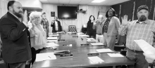 Board Members Sworn in Prior to WPSB Monthly Meeting
