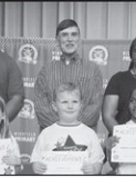 WINNFIELD PRIMARY SCHOOL Kindergarten Left to right: Murphy Swensen, Chandler Ford, Jaci Lee. Principal Byron King, Kiwanian Troy Rogers, Assistant Principal Resa Johnson