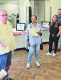 EO Deano Thornton gives tour to the Kiwanis