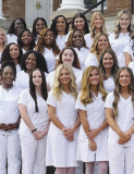 Pictured from left: Row 1: Whitney Banks, DeAira Duncan, Evanjalyn Atkins, Stephanie Poindexter, Averie Williams, Madeline Vail, Kaylee James; Row 2: Kylie Carter, Jasmine Jackson, Ellayah Hall, Heather Wright, Taylor Summers, Connie Pharris; Row 3: Miran